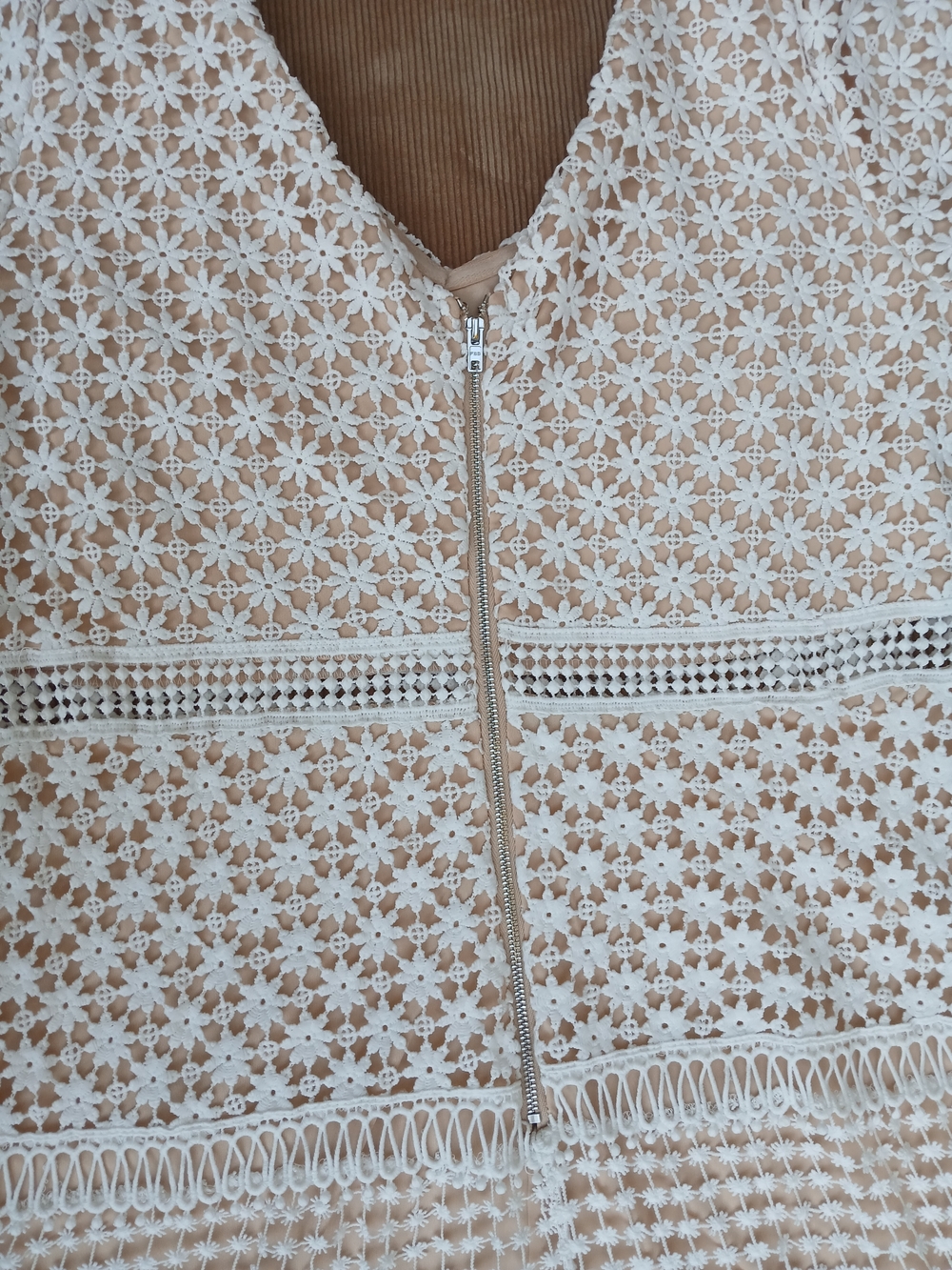 Lulus My Dearest White Lace Crochet Midi Dress - Size XL - Picture 5 of 15